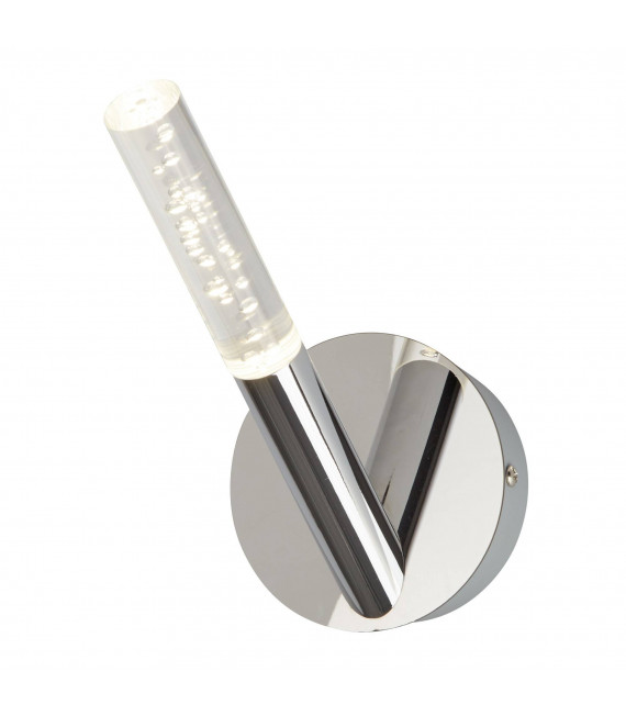 Applique a bolle, cromato e acrilico, 1 spot LED