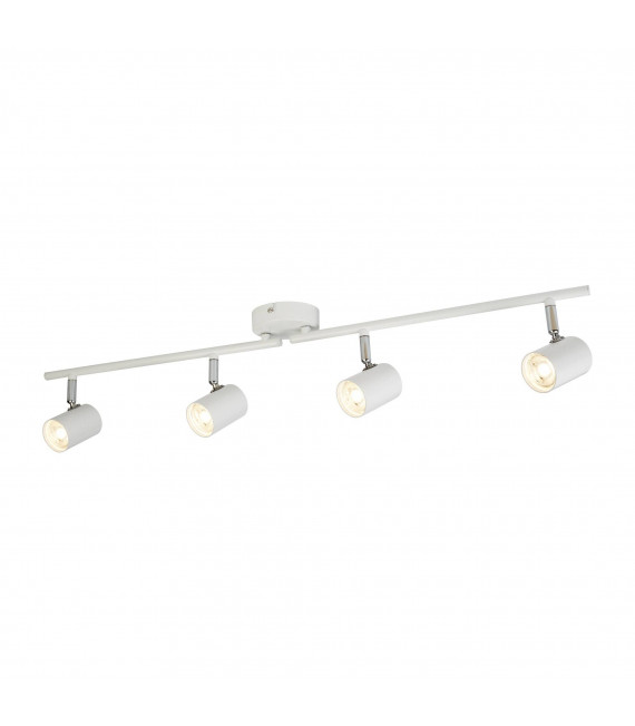 Rollo Deckenleuchte, Chrom, 4 Lampen