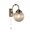 plafonnier ventilateur vintage 2 ampoules e27 max 60w brun patiné