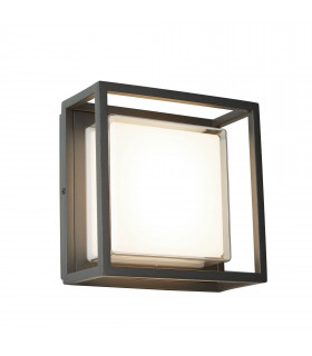 Deckenleuchte 29 cm Außenleuchten aus Aluminium und Polycarbonat