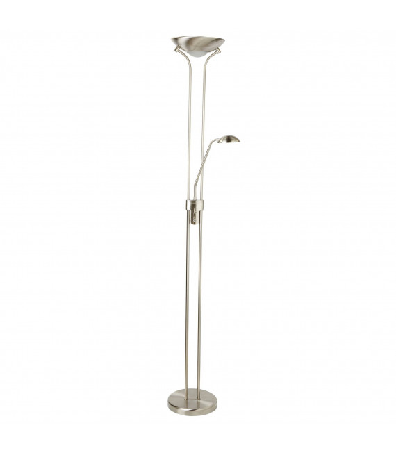 Mutter & Kind Stehleuchte, aus Kupfer und Glas, LED