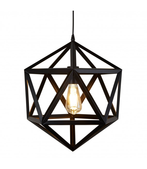 Voyager 90 cm Pendelleuchte, Chrom und Glas