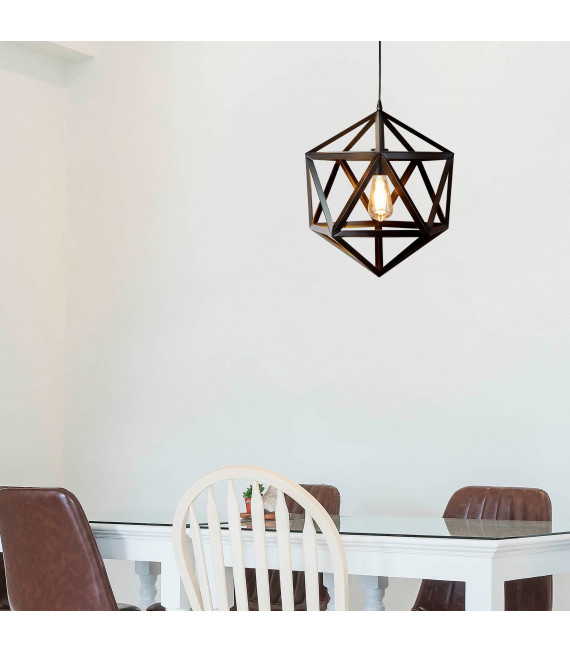 Voyager 90 cm Pendelleuchte, Chrom und Glas