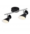 Barre Diablo, noir et or, 2 ampoules