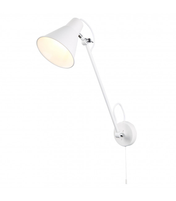 Applique, nero e oro, 1 lampadina