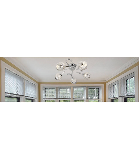 plafonnier ventilateur vintage 2 ampoules e27 max 60w brun patiné