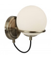 plafonnier ventilateur vintage 2 ampoules e27 max 60w brun patiné