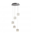plafonnier ventilateur vintage 2 ampoules e27 max 60w brun patiné
