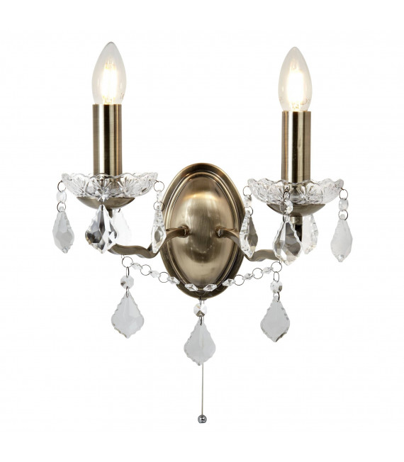 plafonnier ventilateur vintage 2 ampoules e27 max 60w brun patiné