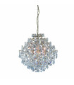 Plafonnier en cristal ROSENDAL Doré 6 ampoules