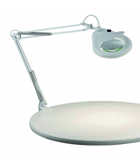 Lampe de table FAGERNES blanche 1 ampoule