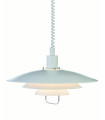 Plafonnier KIRKENES Blanc 1 ampoule