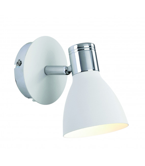 Applique murale HUSEBY chromée 1 ampoule