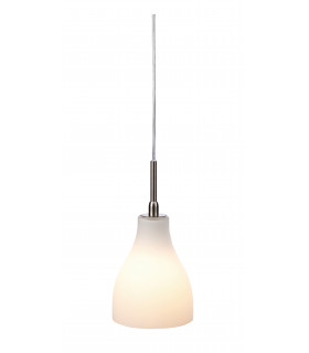 Lampada a sospensione VEN in acciaio 1 lampadina