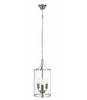 VINGA chrome ceiling light 3 bulbs