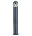 Gray KURT garden lantern 1 bulb