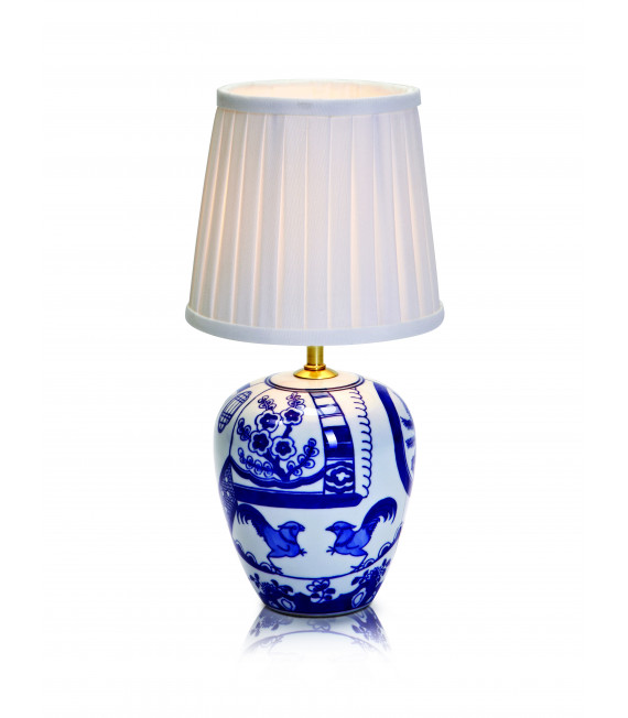 GÖTEBORG table lamp blue 1 bulb