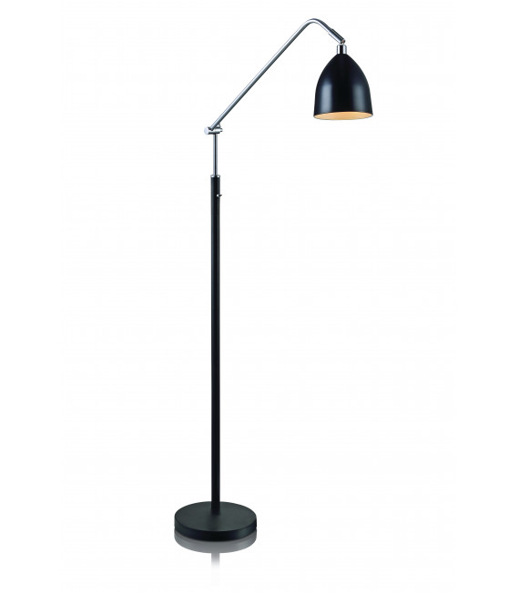 FREDRIKSHAMN Black Floor Lamp 1 bulb