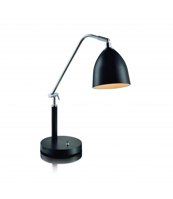 Lampe de table FREDRIKSHAMN Noire 1 ampoule