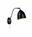 FREDRIKSHAMN black wall light 1 bulb