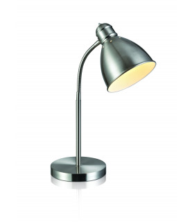 Lampada da tavolo NITTA in acciaio 1 lampadina