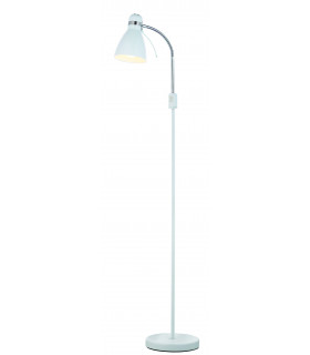 VIKTOR Lampada da terra bianca 1 lampadina