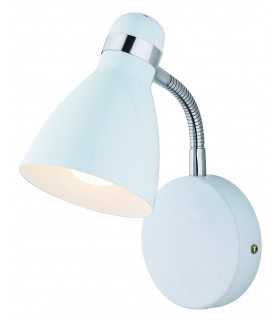 Applique murale VIKTOR blanche 1 ampoule