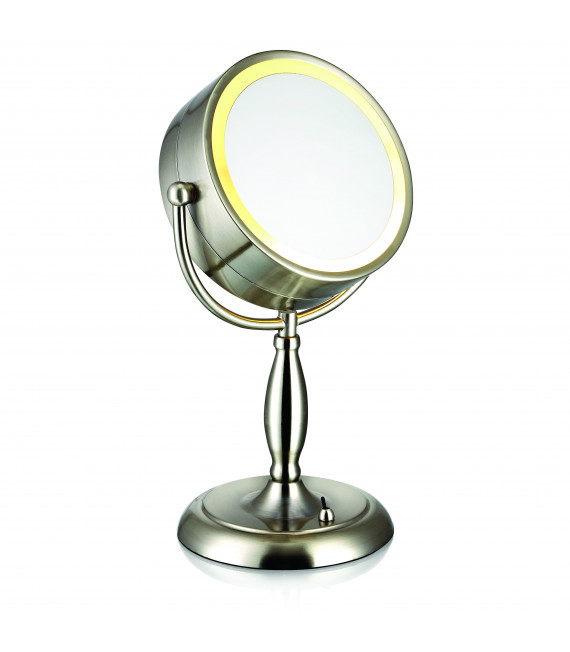 FACE table lamp in steel 1 bulb