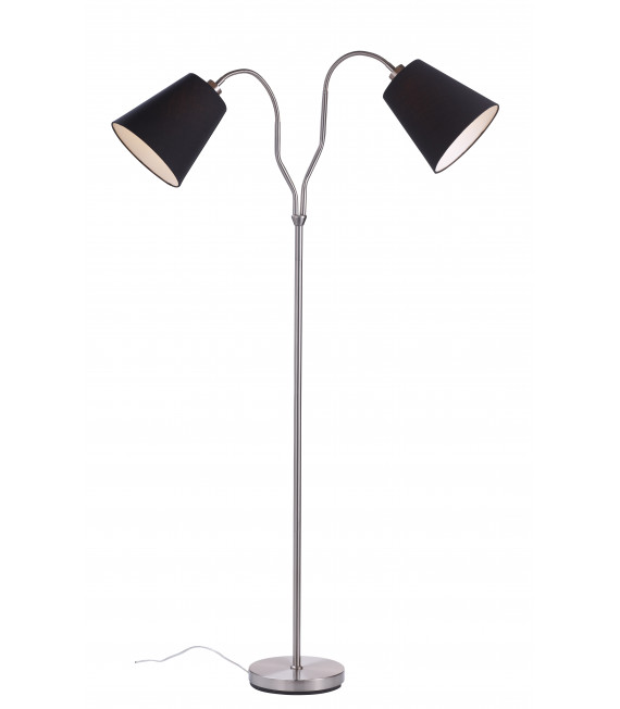 Lampadaire MODENA en acier 2 ampoules