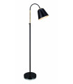 KOLDING floor lamp black 1 bulb
