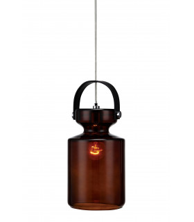 Lampada da soffitto MILK cromata 1 lampadina