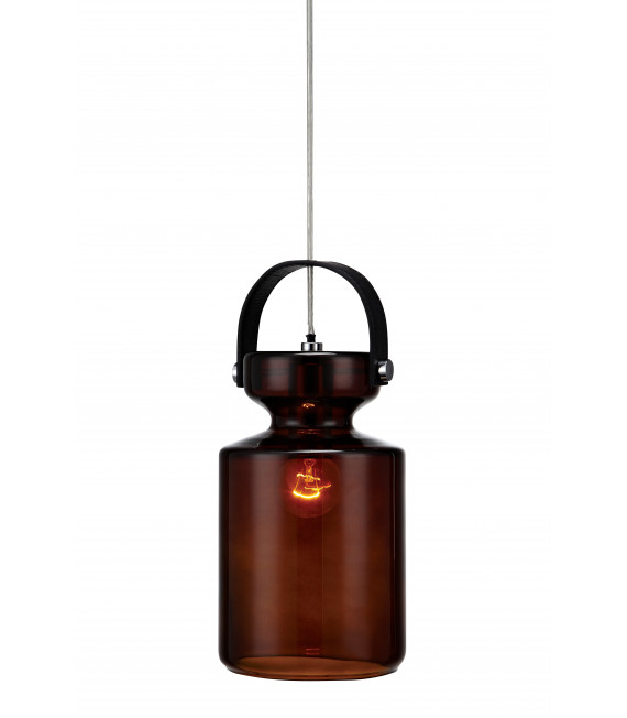 MILK chrome ceiling lamp 1 bulb