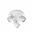 URN White ceiling light 3 bulbs