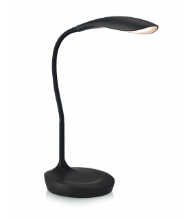 SWAN table lamp black 1 bulb