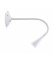 Applique murale SNAKE blanche 1 ampoule