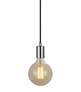 SKY chrome pendant lamp 1 bulb