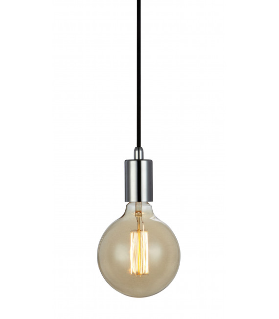 SKY chrome pendant lamp 1 bulb