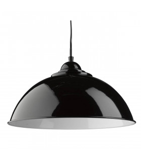 Lampada a sospensione 34 cm Sanford, nera
