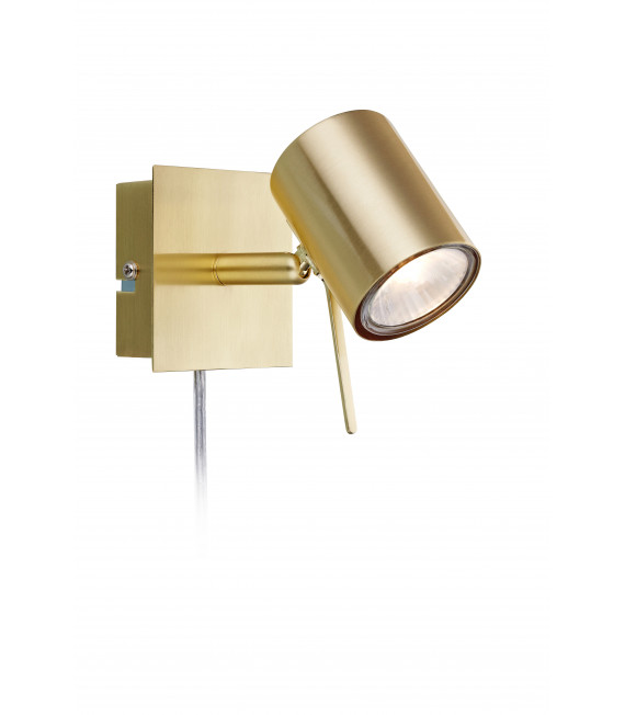 HYSSNA Brass wall light 1 bulb