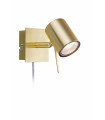 HYSSNA Brass wall light 1 bulb