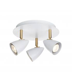 CIRO White ceiling light 3 bulbs