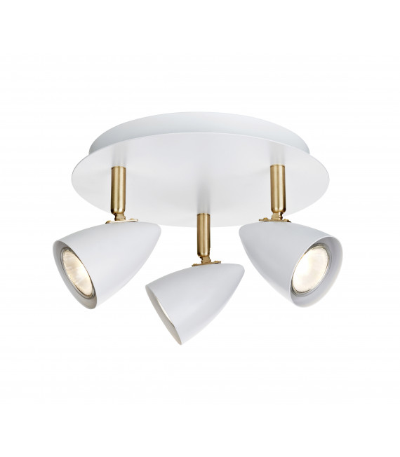 Plafonnier CIRO Blanc 3 ampoules