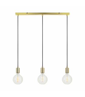 SKY Ceiling Light Brass 3 bulbs