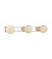 Bathroom wall light MINI chrome 3 bulbs