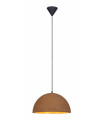 CORK ceiling light black 1 bulb