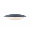 Gray APUS garden wall light