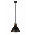 EAGLE ceiling light black 1 bulb