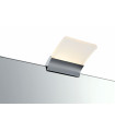 Chrome METZ bathroom wall light