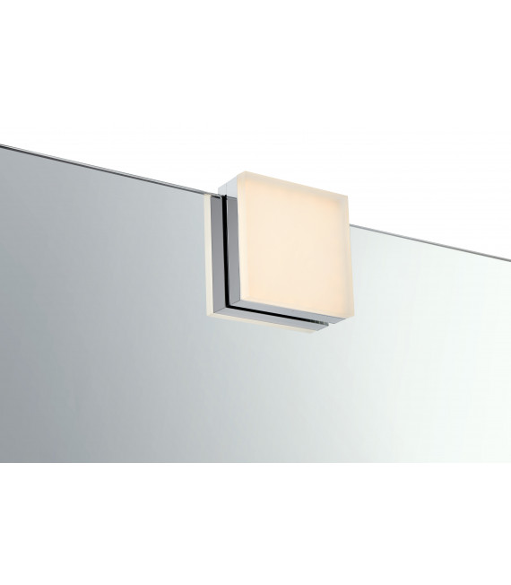 Chrome-plated AVIGNON bathroom wall light