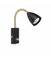 CIRO Black wall light 1 bulb